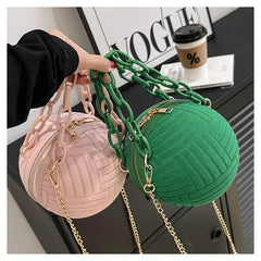Women Crossbody Handbag with Chains Shoulder Bags