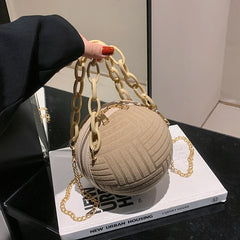 Women Crossbody Handbag with Chains Shoulder Bags