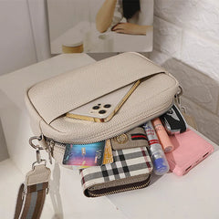 Women's Mini Shoulder Messenger Crossbody Bag PU Leather