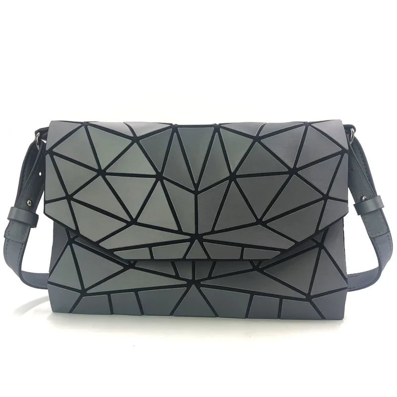 Geometric Luminous Crossbody Bag for Women
