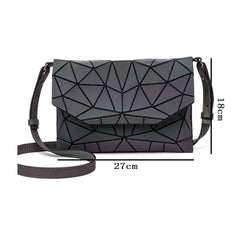 Geometric Luminous Crossbody Bag for Women