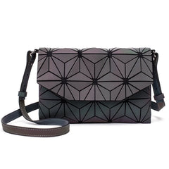 Geometric Luminous Crossbody Bag for Women