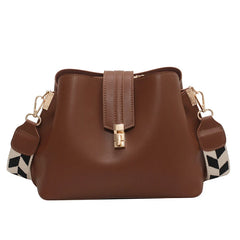 Women Winter Bucket Shoulder Bag Crossbody Tote Handbag