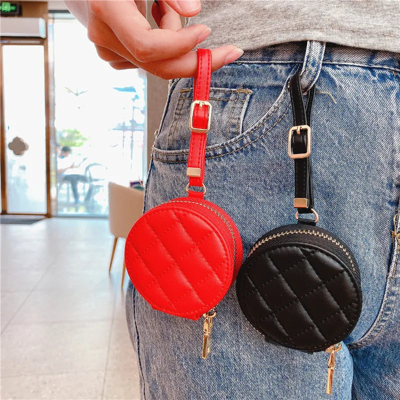 Leather Bag For Airpods Pro Case with Lanyard