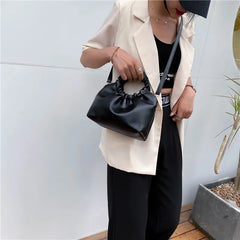 Soft Leather Handbag Evening Clutch Crossbody Bag