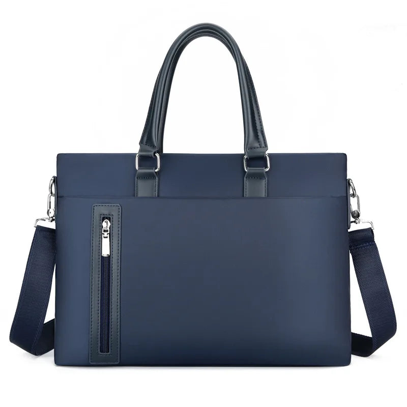 Men's Tote Bag Briefcase Casual Transverse Man Shoulder Bags Waterproof