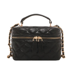 Small Box Crossbody Bag for Women Chains Purse Square Clutch