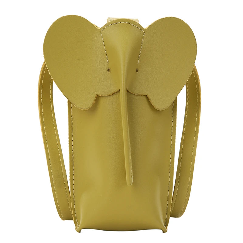 Women's Shoulder Bags Handbag PU Leather Elephant Crossbody Bag
