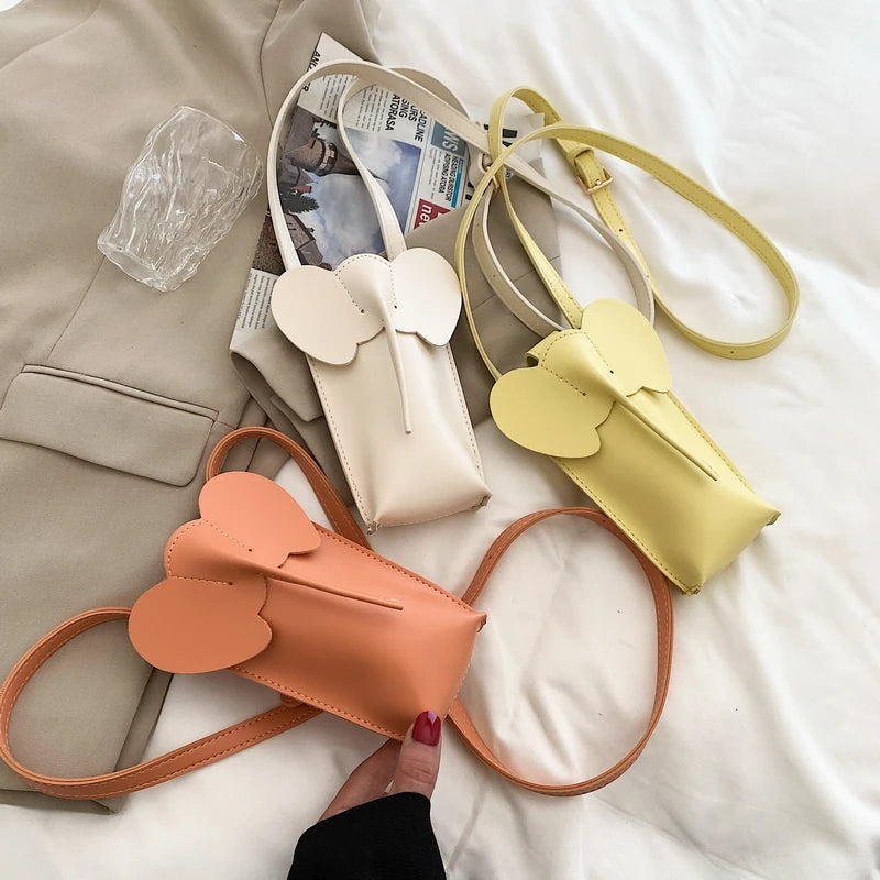 Women's Shoulder Bags Handbag PU Leather Elephant Crossbody Bag