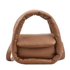 Padded Crossbody Bag Small Winter Tote Purses for Women