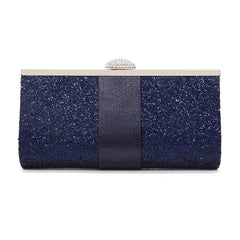 Rhinestone Sequin Dinner Clutch Bag Chain Shoulder Evening Bag