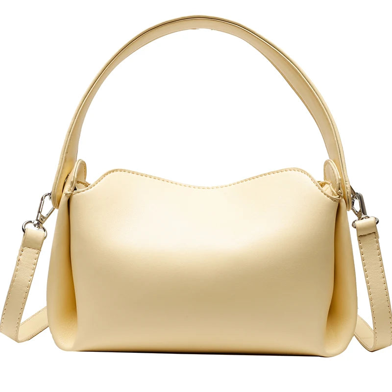 Soft PU Leather Shoulder Messenger Bags for Women Vintage Handbags
