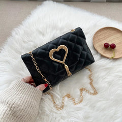 Women's Tassel Messenger Bag with Embroidery