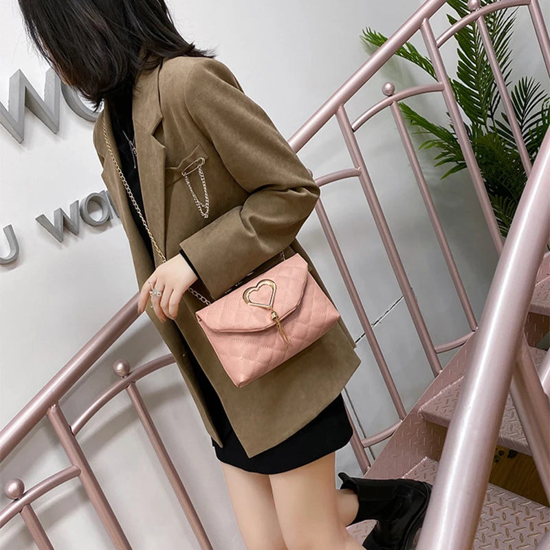 Women's Tassel Messenger Bag with Embroidery
