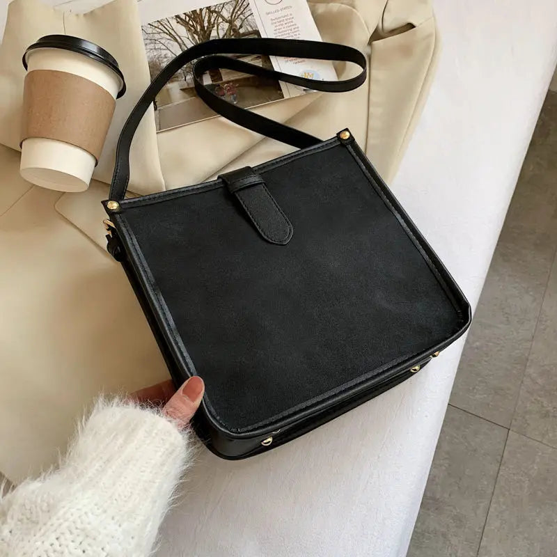 Vintage Women Shoulder Bags Crossbody PU Leather Handbags Large Totes