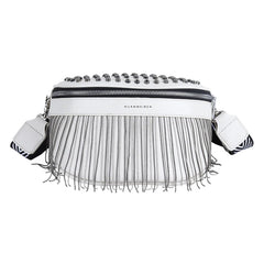 Tassel Leather Crossbody Chest Bag Women Waist Bag