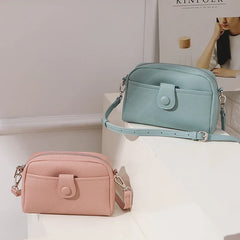 Women Crossbody Bag Soft PU Leather Purse Tote Handbag