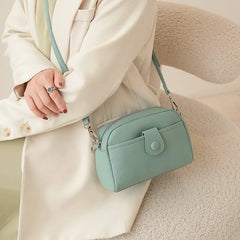 Women Crossbody Bag Soft PU Leather Purse Tote Handbag