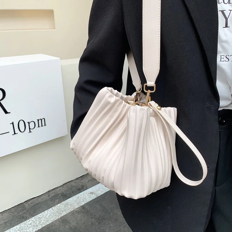 Green Shoulder Bags Female Small Totes Soft PU Leather Messenger Bag