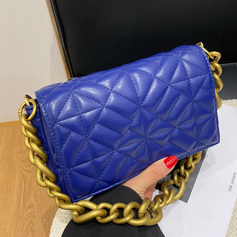 Women Messenger Bag Ladies Chain Shoulder Bag Armpit Bags
