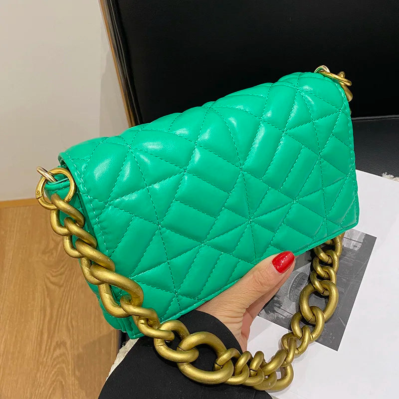 Women Messenger Bag Ladies Chain Shoulder Bag Armpit Bags