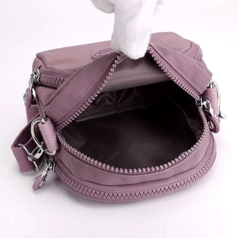 Nylon Shoulder Bags Messenger Bag Waterproof Mini Casual Top-handle Handba
