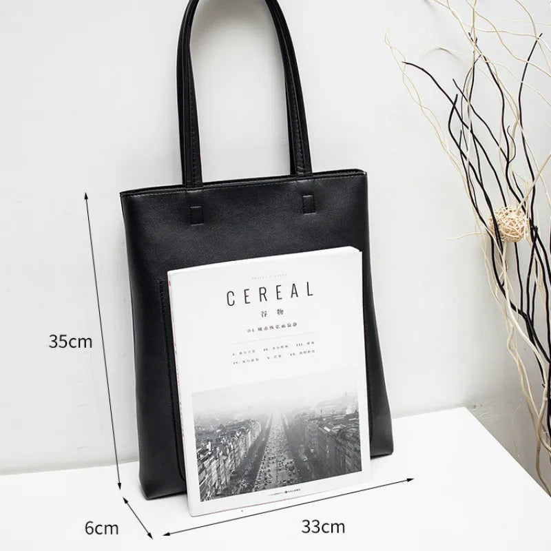 Soft Leather Women Shoulder Bag Handbag Bucket Female Handbags
