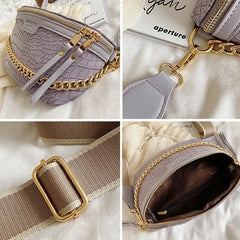 Women's Fanny Pack Thick Chain Shoulder Crossbody Bag