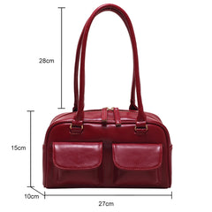 Women's Hobo Bag Patent Leather Underarm Tote Bag Purses