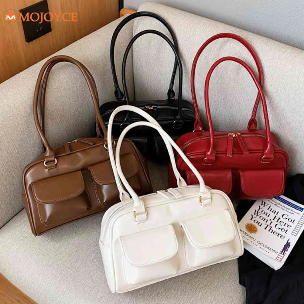Women's Hobo Bag Patent Leather Underarm Tote Bag Purses