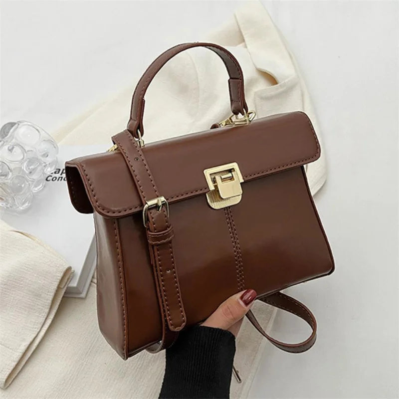 Graffiti Messenger Bag PU Crossbody Daily Tote Shoulder Bag