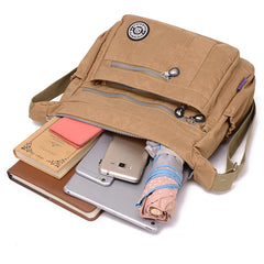 Nylon Crossbody Bag for Women Travel Shoulder Purse
