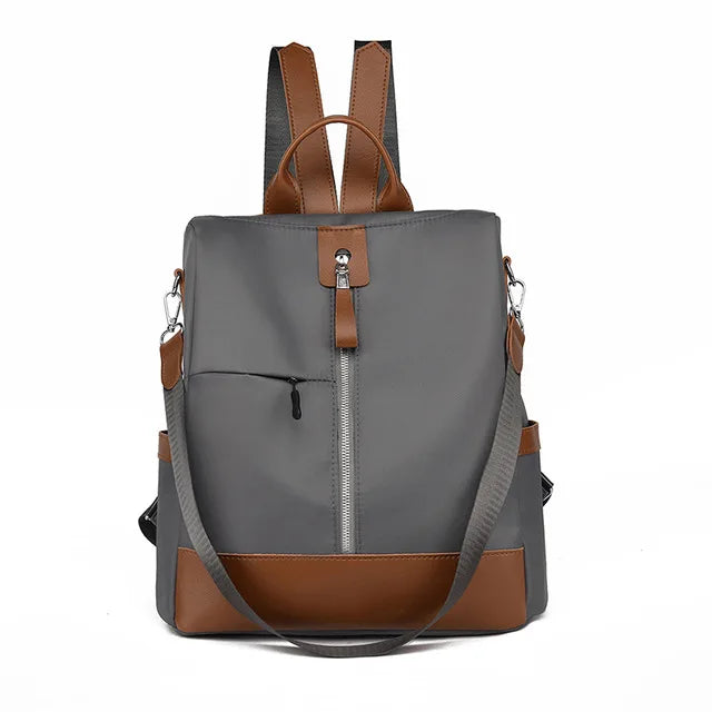 Waterproof Oxford Cloth Ladies Backpack for School