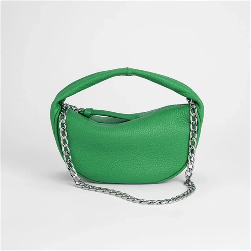 Lychee Pattern Tote Bag Soft Leather Women's Handbag