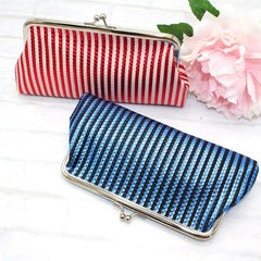 M210 Braided Stripe Womens Clutch Bag