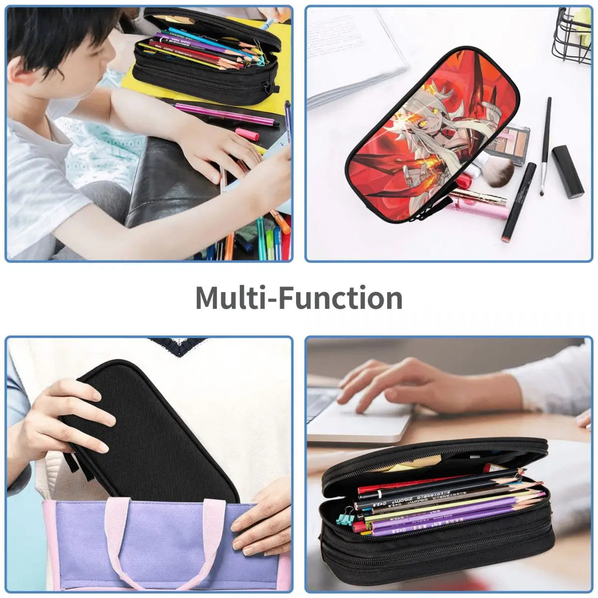 MAGLAM LORD Pen Box Student School Anime Zipper Pen Bag Child Stationery Bag