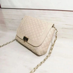 MANGO Women's Chain Clamshell Bag