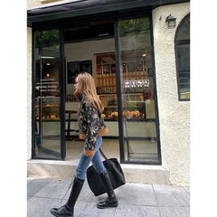 MBTI Casual Soft Tote Bag Summer Pu Leather Large Capacity Shoulder Bag