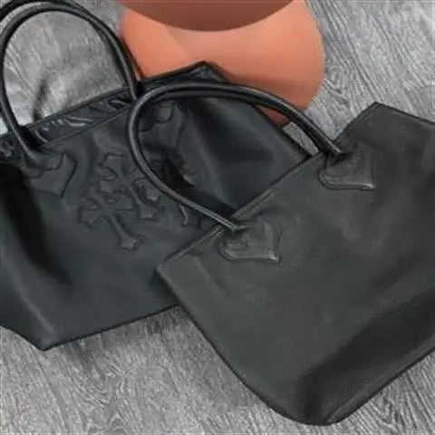 MBTI Casual Soft Tote Bag Summer Pu Leather Large Capacity Shoulder Bag