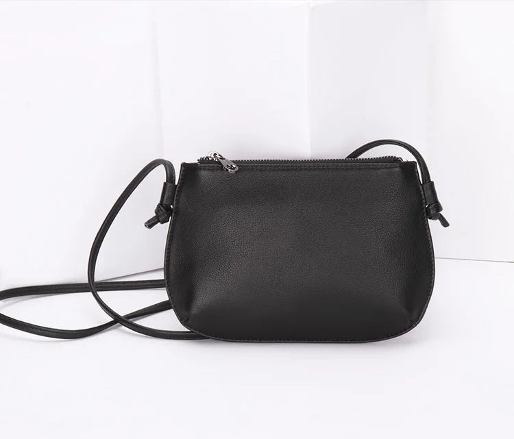 Leather Crossbody Bag Small Shoulder Messenger Purses