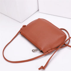 Leather Crossbody Bag Small Shoulder Messenger Purses