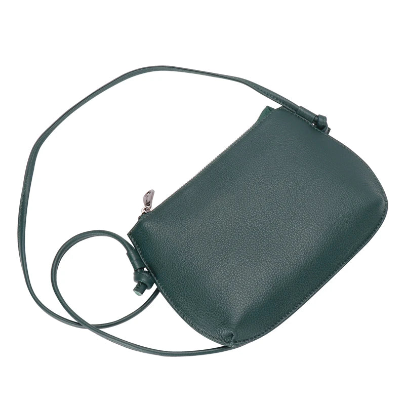 Leather Crossbody Bag Small Shoulder Messenger Purses