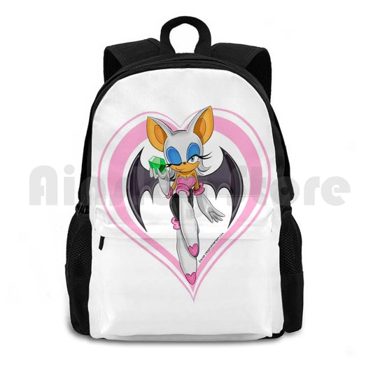 Hearts Outdoor Hiking Backpack Waterproof Camping Travel