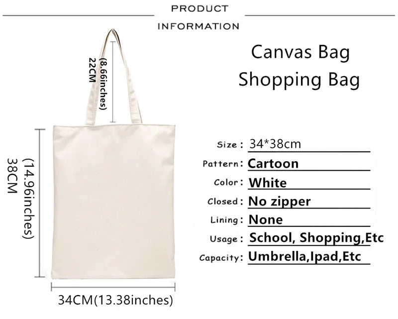 Mafalda Recycle Cotton Tote Bag Handbag