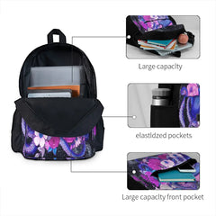 Magic Ocean Octopus Backpack Eco Friendly Men Women Teenagers