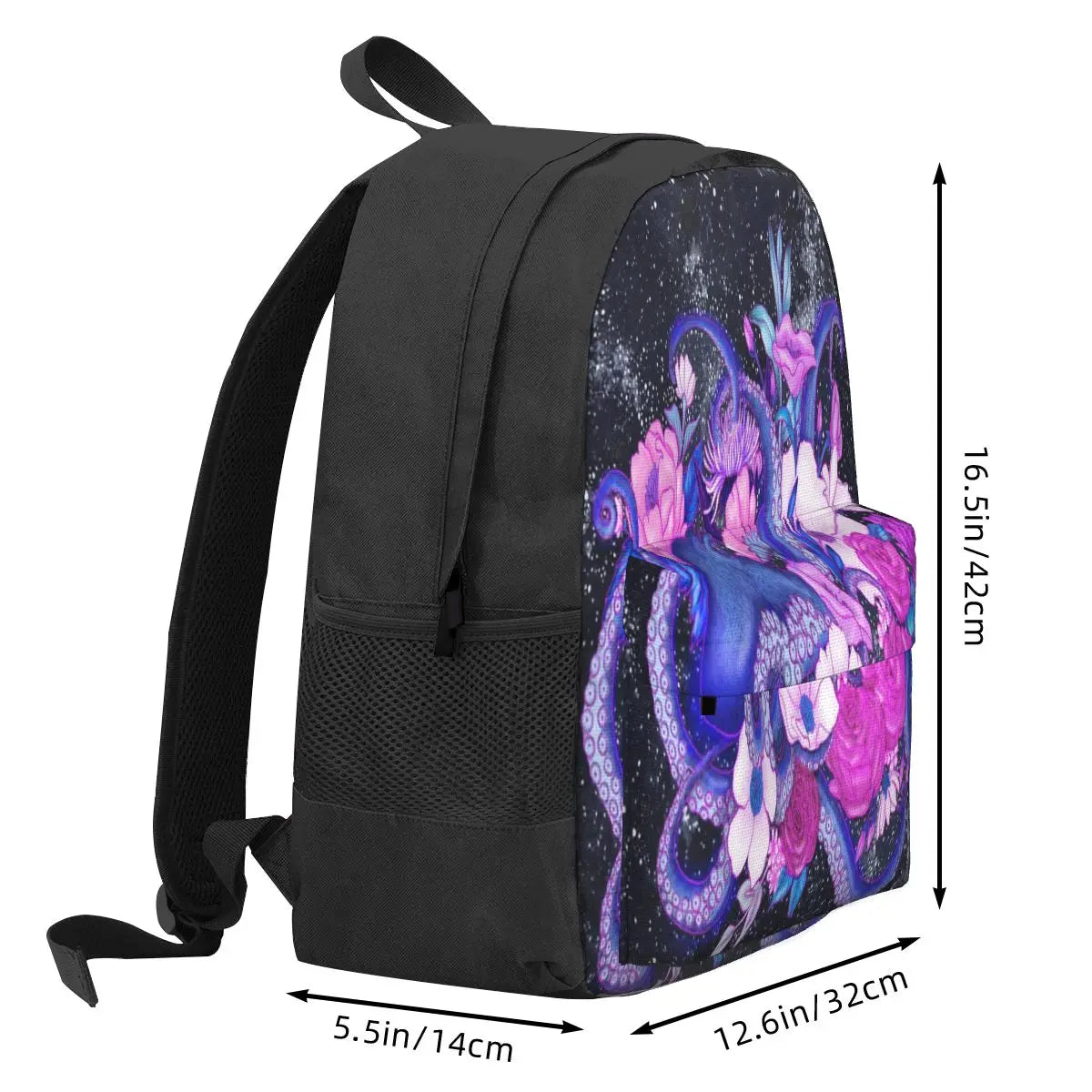 Magic Ocean Octopus Backpack Eco Friendly Men Women Teenagers