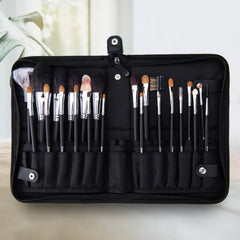 Makeup Brush Case Zipper Carrying Bag Brush Holder Organizer