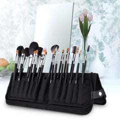 Makeup Brush Case Zipper Carrying Bag Brush Holder Organizer
