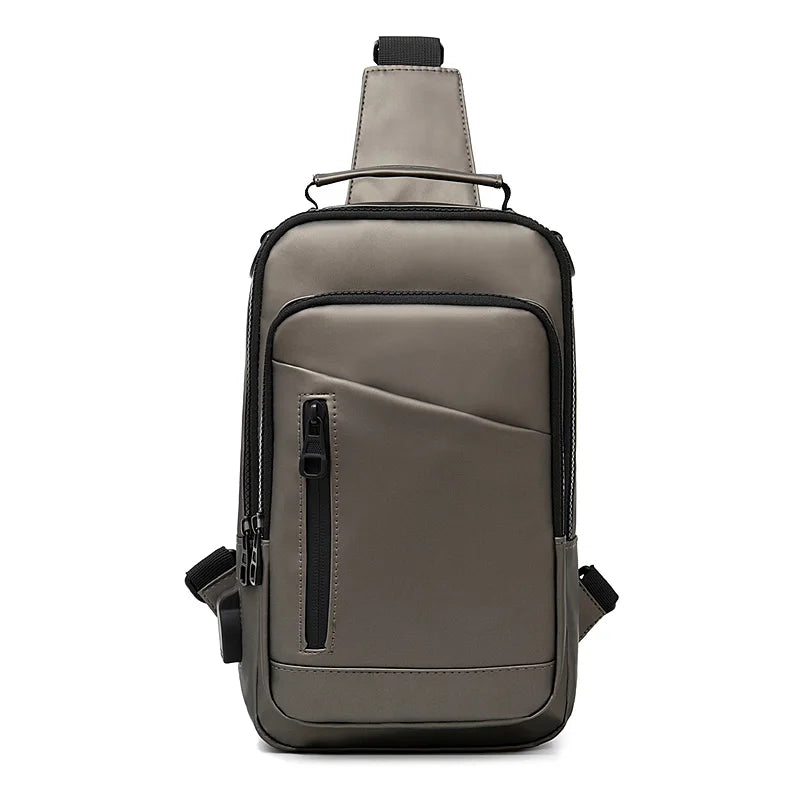 Canvas Waist Bag Crossbody Chest Bag Hip Bag Shoulder Bag
