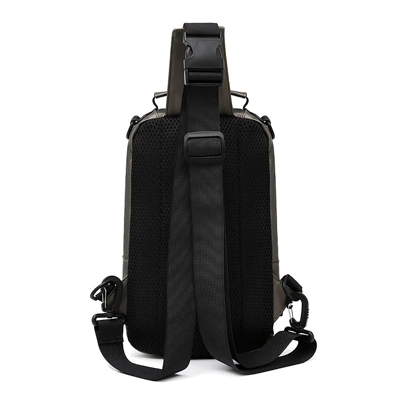 Canvas Waist Bag Crossbody Chest Bag Hip Bag Shoulder Bag